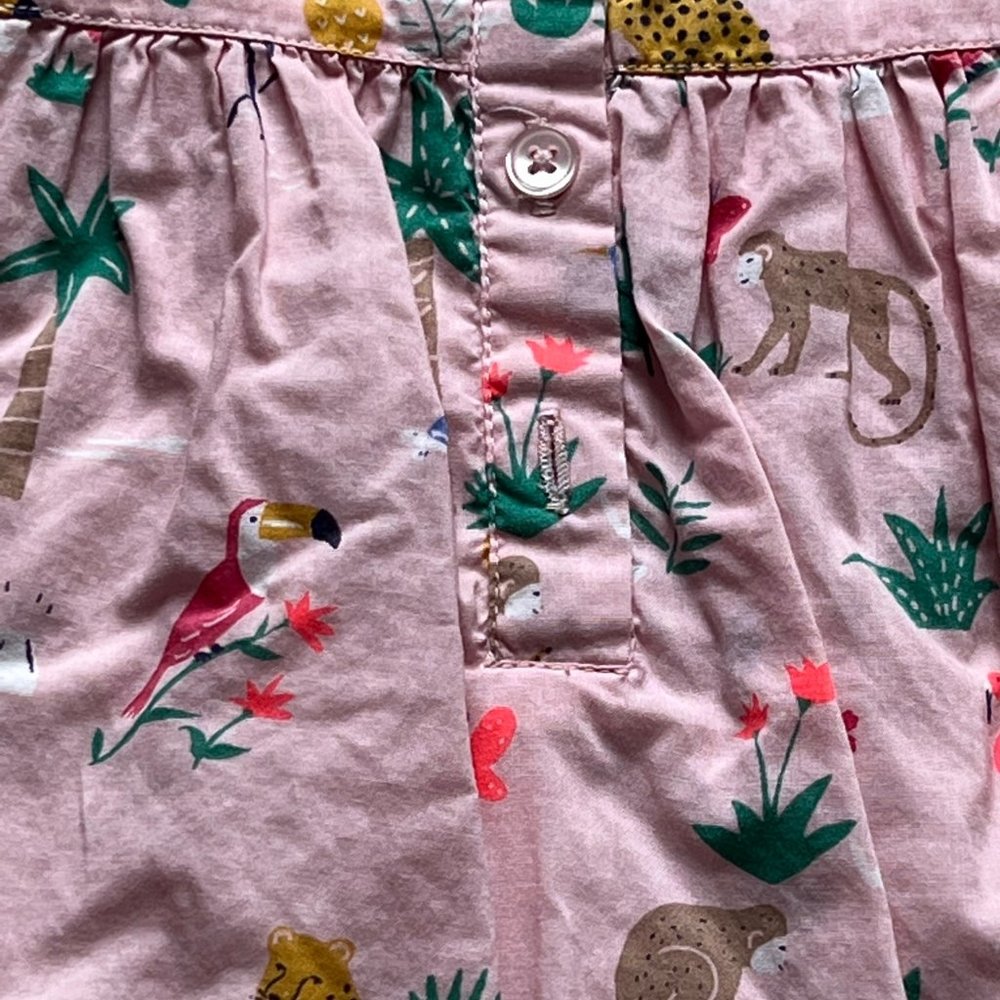 Girls Baby Boden Tropical Jungle Print Dress - 2-3 years - Picture 5 of 6